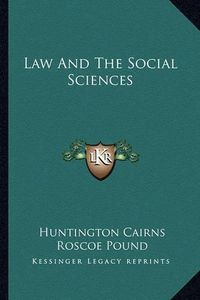 Cover image for Law and the Social Sciences