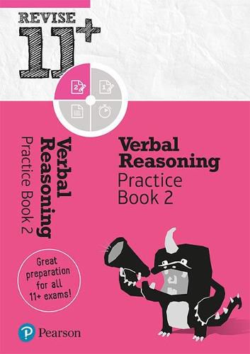 Pearson REVISE 11+ Verbal Reasoning Practice Book 2: for home learning, 2022 and 2023 assessments and exams