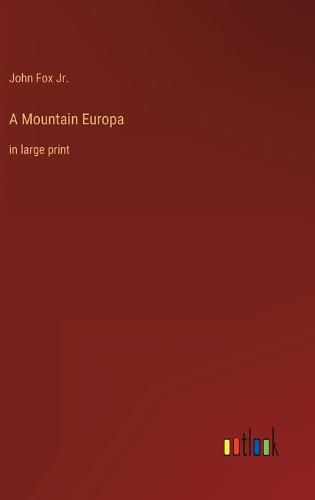 Cover image for A Mountain Europa