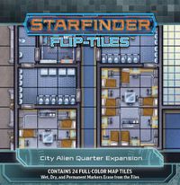 Cover image for Starfinder Flip-Tiles: City Alien Quarter Expansion