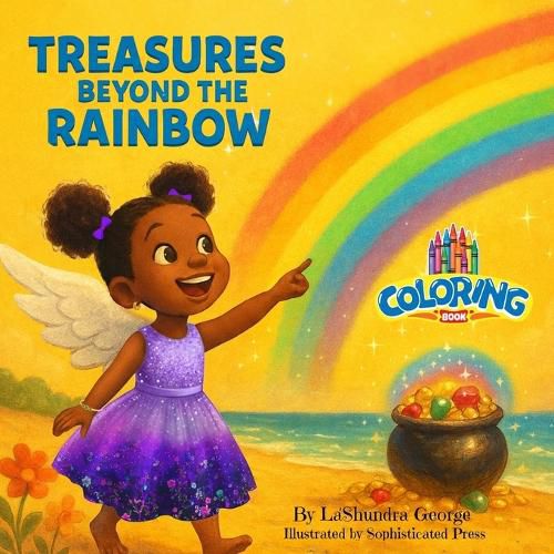 Cover image for Treasures Beyond The Rainbow Coloring Book