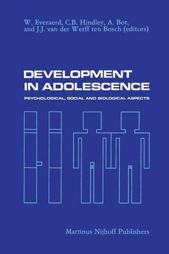 Cover image for Development in Adolescence: Psychological, Social and Biological Aspects