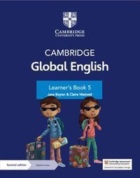 Cover image for Cambridge Global English Learner's Book 5 with Digital Access (1 Year): for Cambridge Primary English as a Second Language