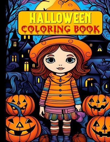Cover image for Halloween Coloring Book