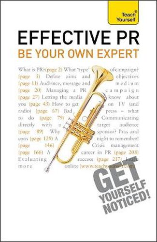 Cover image for Effective PR: Be Your Own Expert: Teach Yourself
