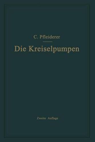 Cover image for Die Kreiselpumpen