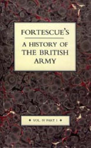 Fortescue's History of the British Army