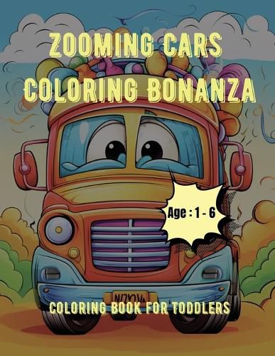 Cover image for Zooming Cars Coloring Bonanza