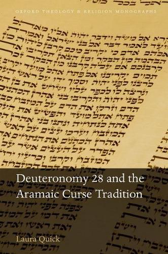 Cover image for Deuteronomy 28 and the Aramaic Curse Tradition