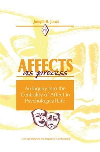 Cover image for Affects As Process: An Inquiry into the Centrality of Affect in Psychological Life