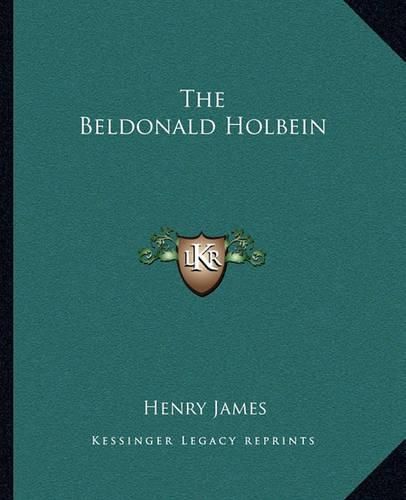 Cover image for The Beldonald Holbein