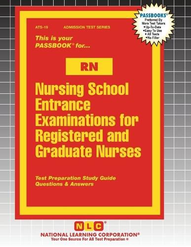 Cover image for Nursing School Entrance Examinations for Registered and Graduate Nurses (RN)