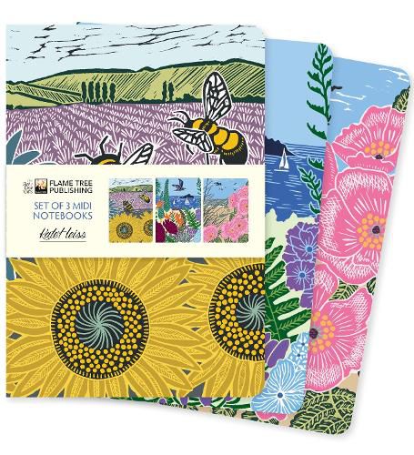 Cover image for Kate Heiss Set of 3 Midi Notebooks