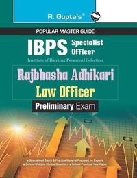 Cover image for Ibps (Specialist Officer) Rajbhasha Adhikari / Law Officer (Preliminary) Exam Guide