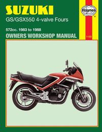 Cover image for Suzuki GS/GSX550 4-Valve Fours (83 - 88)