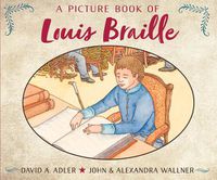 Cover image for A Picture Book of Louis Braille