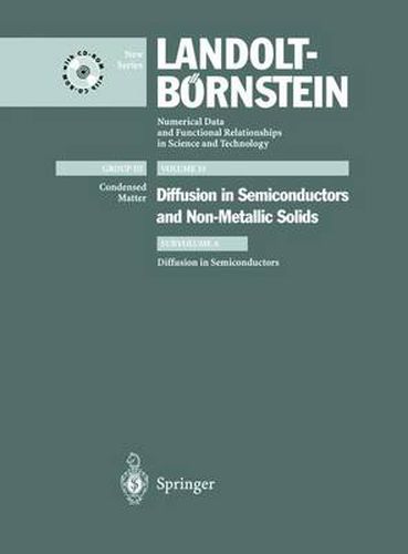 Cover image for Diffusion in Semiconductors