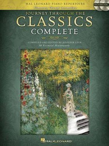 Cover image for Journey Through the Classics Complete: Volumes 1-4 Hal Leonard Piano Repertoire