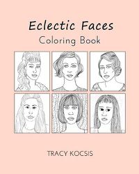 Cover image for Eclectic Faces Coloring Book