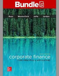 Cover image for Gen Combo Corporate LL Finance: Core Princples & Applications; Connect Access Card