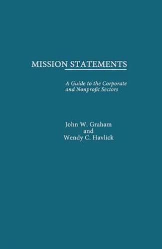 Cover image for Mission Statements