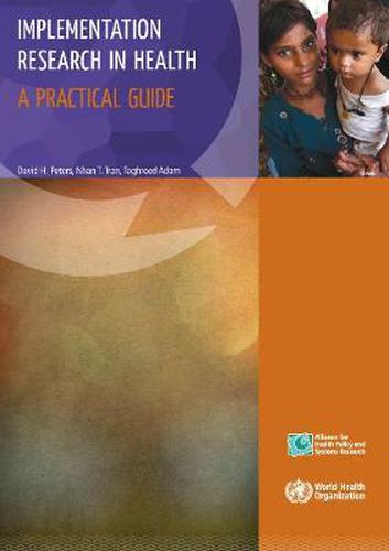 Cover image for Implementation Research in Health: A Practical Guide
