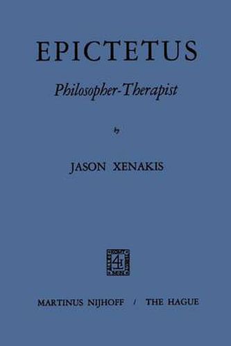 Cover image for Epictetus Philosopher-Therapist