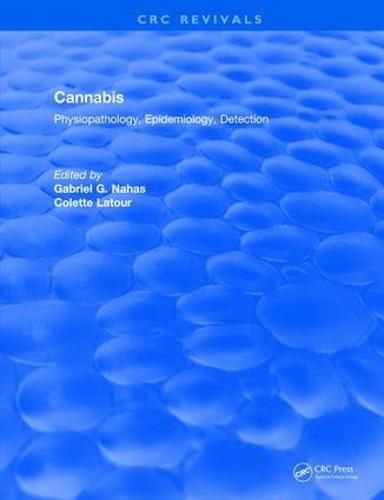 Cover image for Cannabis: Physiopathology, Epidemiology, Detection
