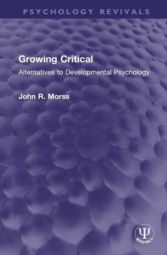 Cover image for Growing Critical