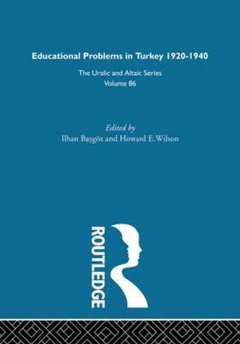 Cover image for Educational Problems in Turkey