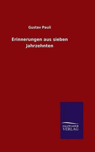 Cover image for Erinnerungen aus sieben Jahrzehnten