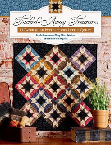 Cover image for Tucked-Away Treasures: 14 Patchwork Patterns for Little Quilts