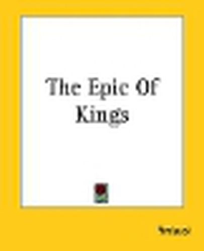 Cover image for The Epic Of Kings