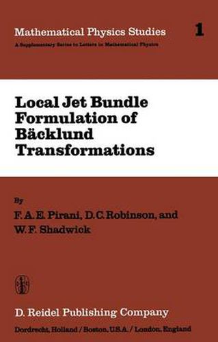 Cover image for Local Jet Bundle Formulation of Backland Transformations: With Applications to Non-Linear Evolution Equations