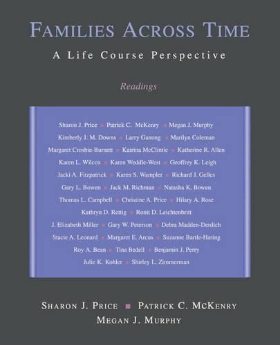 Cover image for Families Across Time: A Life Course Perspective: Readings