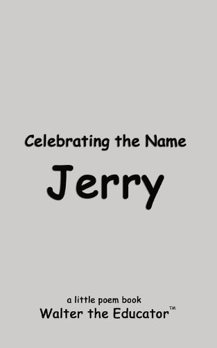 Cover image for Celebrating the Name Jerry