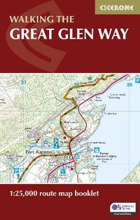 Cover image for The Great Glen Way Map Booklet: 1:25,000 OS Route Mapping