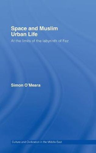 Cover image for Space and Muslim Urban Life: At the Limits of the Labyrinth of Fez