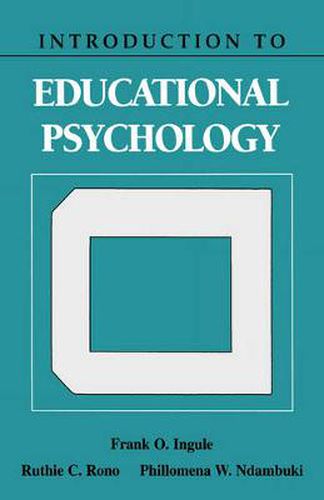 Cover image for Introduction to Educational Psychology
