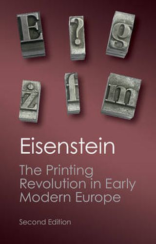 Cover image for The Printing Revolution in Early Modern Europe