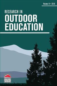 Cover image for Research in Outdoor Education: Volume 14