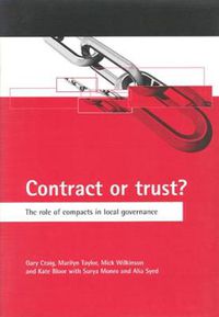 Cover image for Contract or trust?: The role of compacts in local governance