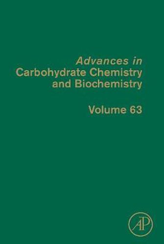Cover image for Advances in Carbohydrate Chemistry and Biochemistry