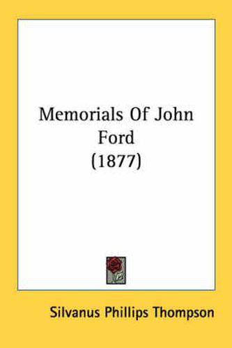 Memorials of John Ford (1877)