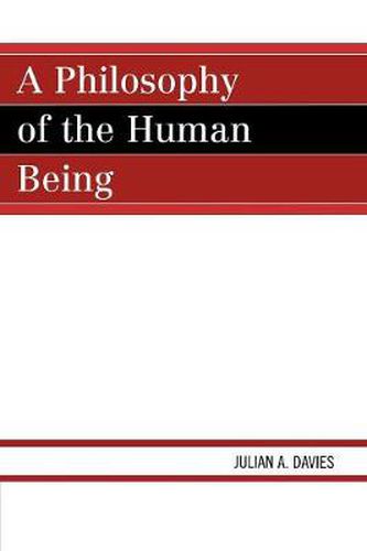 Cover image for A Philosophy of the Human Being