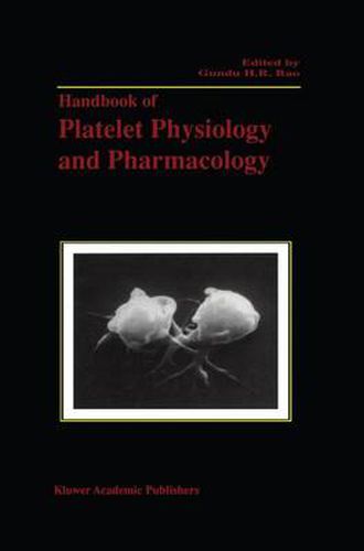 Cover image for Handbook of Platelet Physiology and Pharmacology