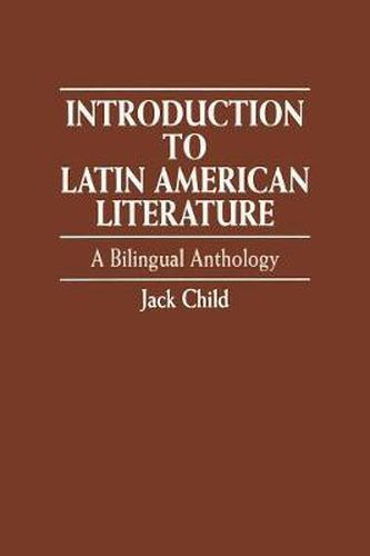 Cover image for Introduction to Latin American Literature: A Bilingual Anthology