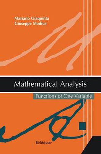 Cover image for Mathematical Analysis: Functions of One Variable