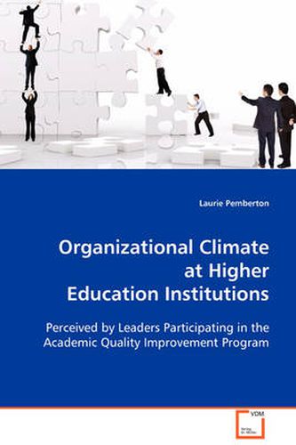 Cover image for Organizational Climate at Higher Education Institutions