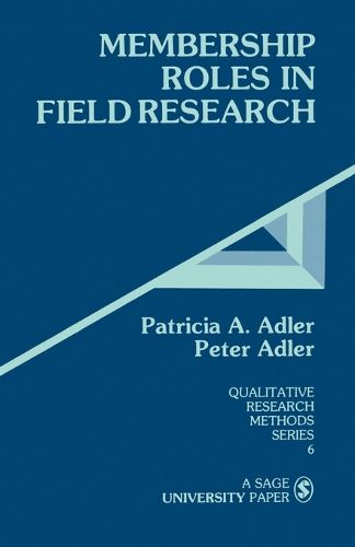 Cover image for Membership Roles in Field Research